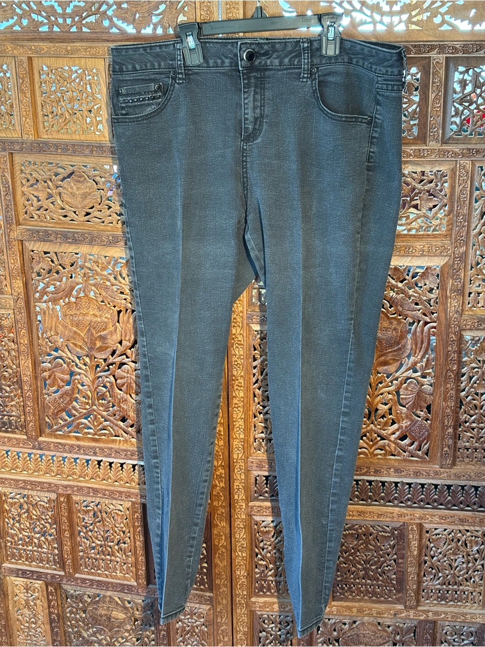 One5One Women's Black Skinny Jeans